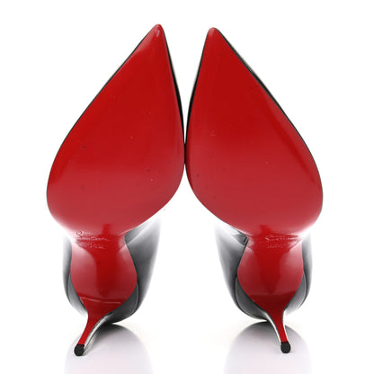 Christian Louboutin Patent Hot Chick 100 Pumps 38.5 Black 5 of 9