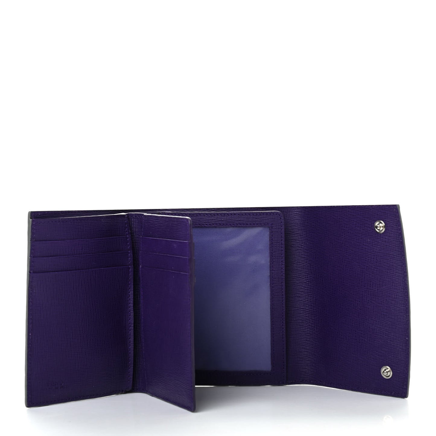 Vitello Elite Studded Hypnoteyes French Wallet Polvere Multicolor