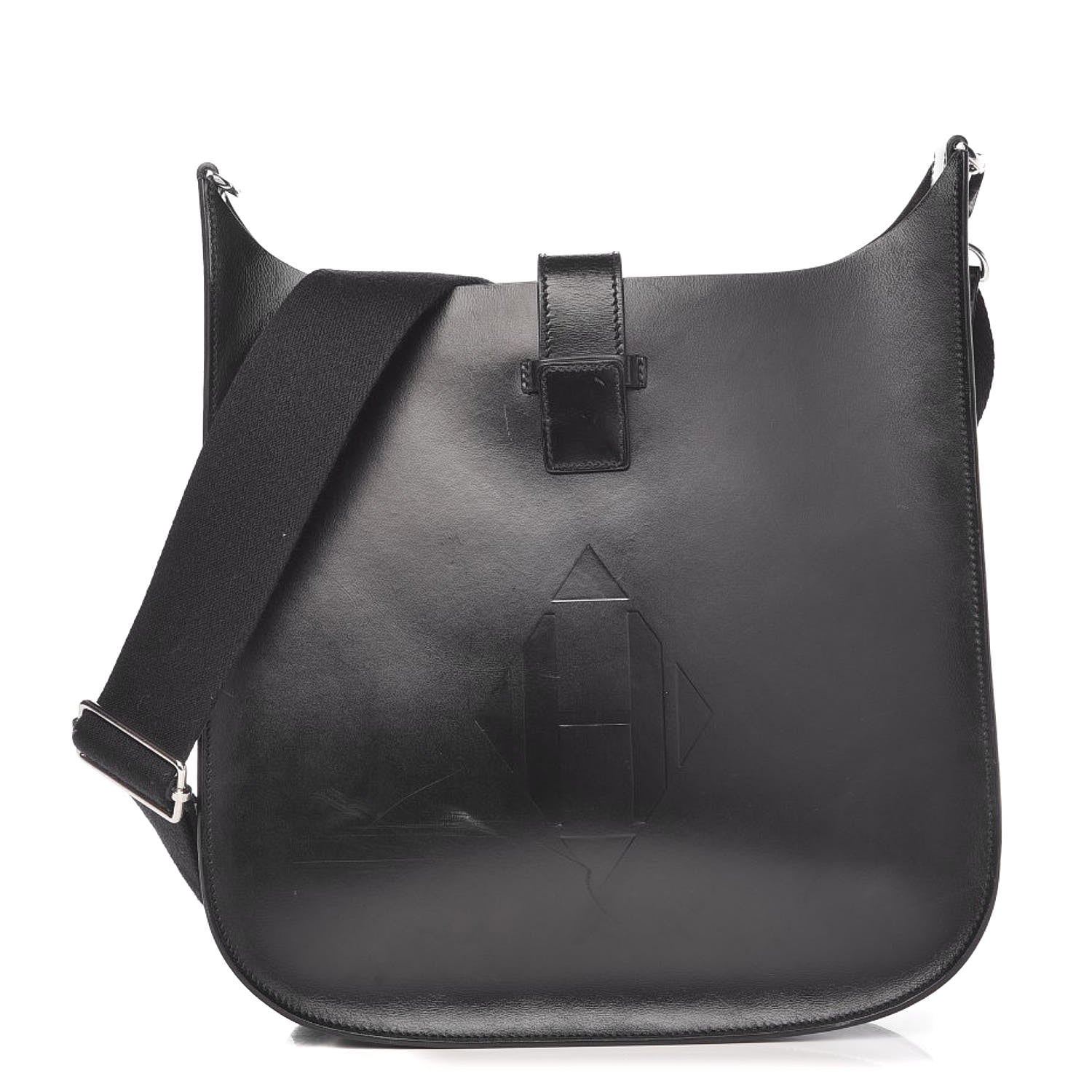 Hermes Vache Hunter Evelyne Sellier 29 PM Black 1 of 11