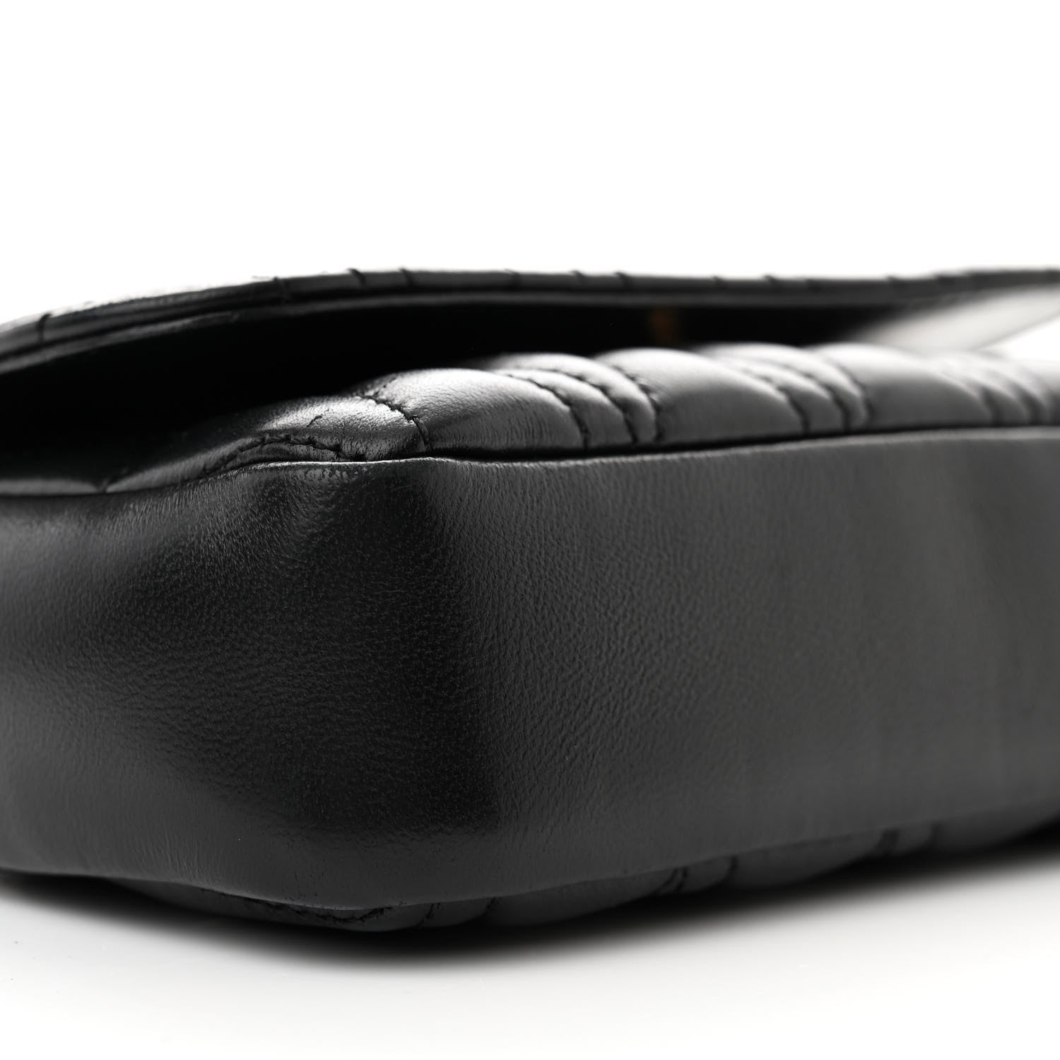 Versace Nappa Quilted Virtus V Evening Bag Black 9 of 11