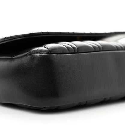 Versace Nappa Quilted Virtus V Evening Bag Black 9 of 11