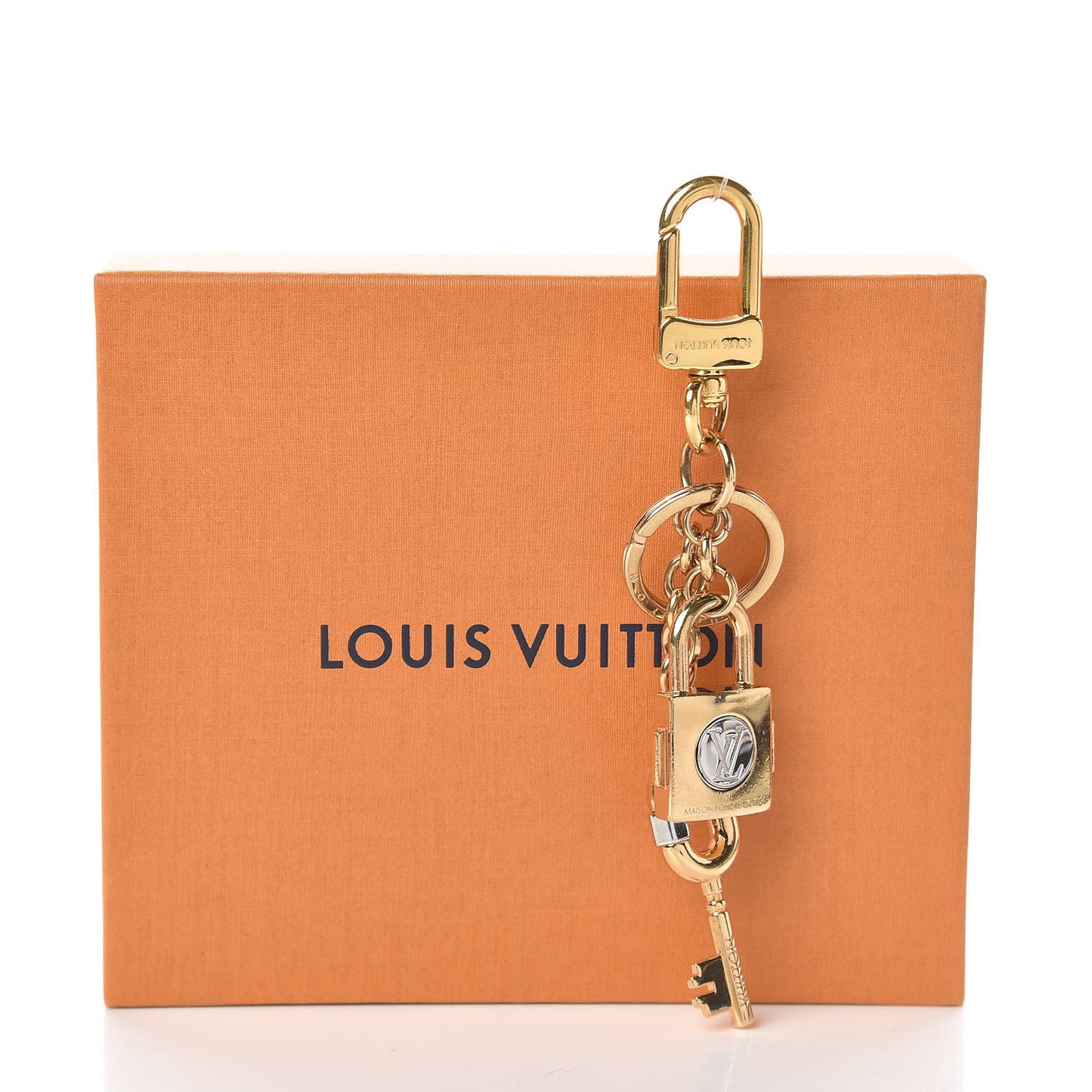 Lock Bag Charm Key Holder