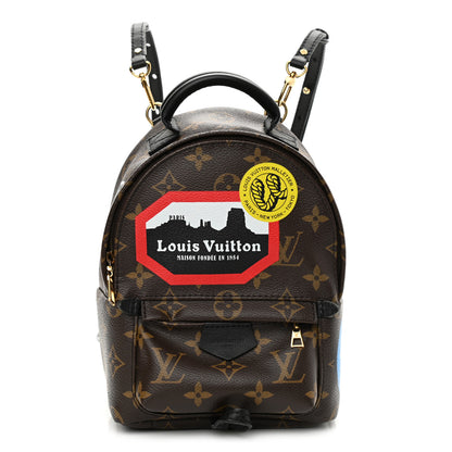Louis Vuitton Monogram World Tour Palm Springs Backpack Mini 1 of 15