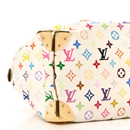 Louis Vuitton Monogram Multicolor Speedy 30 White 8 of 13