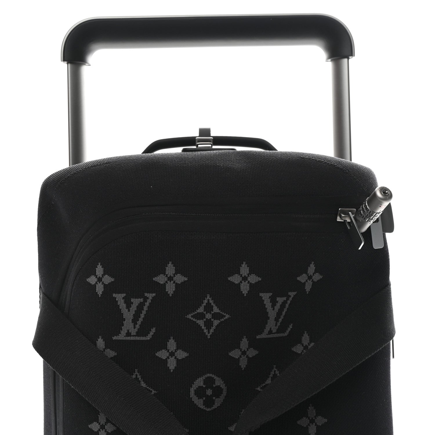 Louis Vuitton Knit Monogram Eclipse Horizon Soft Duffle 55 9 of 14