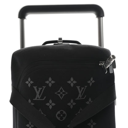 Louis Vuitton Knit Monogram Eclipse Horizon Soft Duffle 55 9 of 14