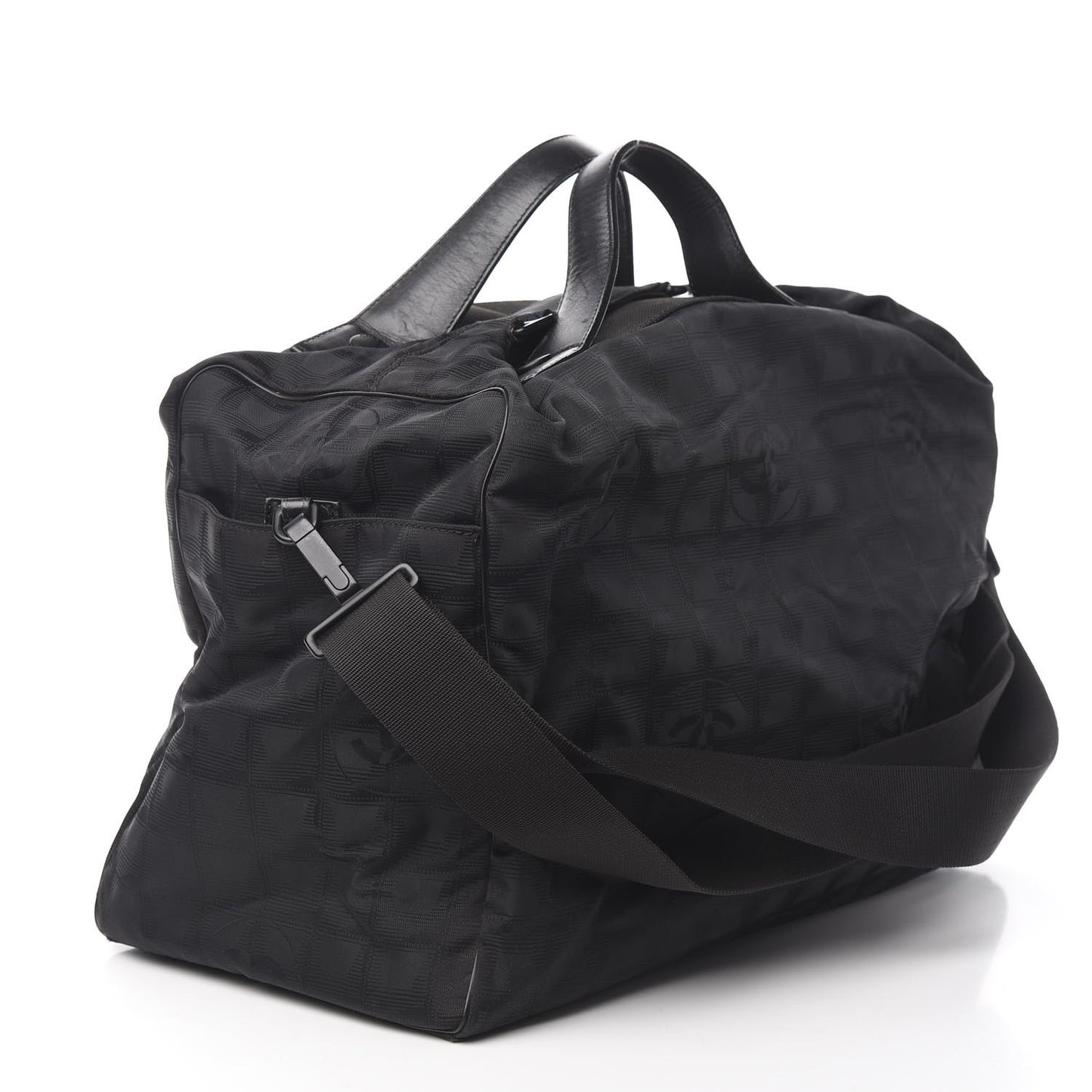 Nylon Travel Duffle Black