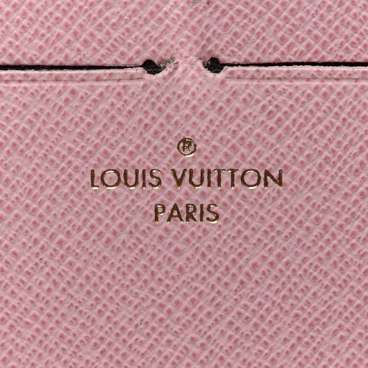 Monogram Clemence Wallet Rose Ballerine