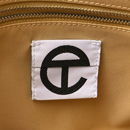 Telfar Vegan Leather Medium Shopping Bag Cream 6 of 9