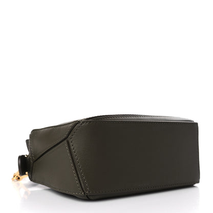 Loewe Calfskin Mini Puzzle Bag Khaki Green 4 of 9