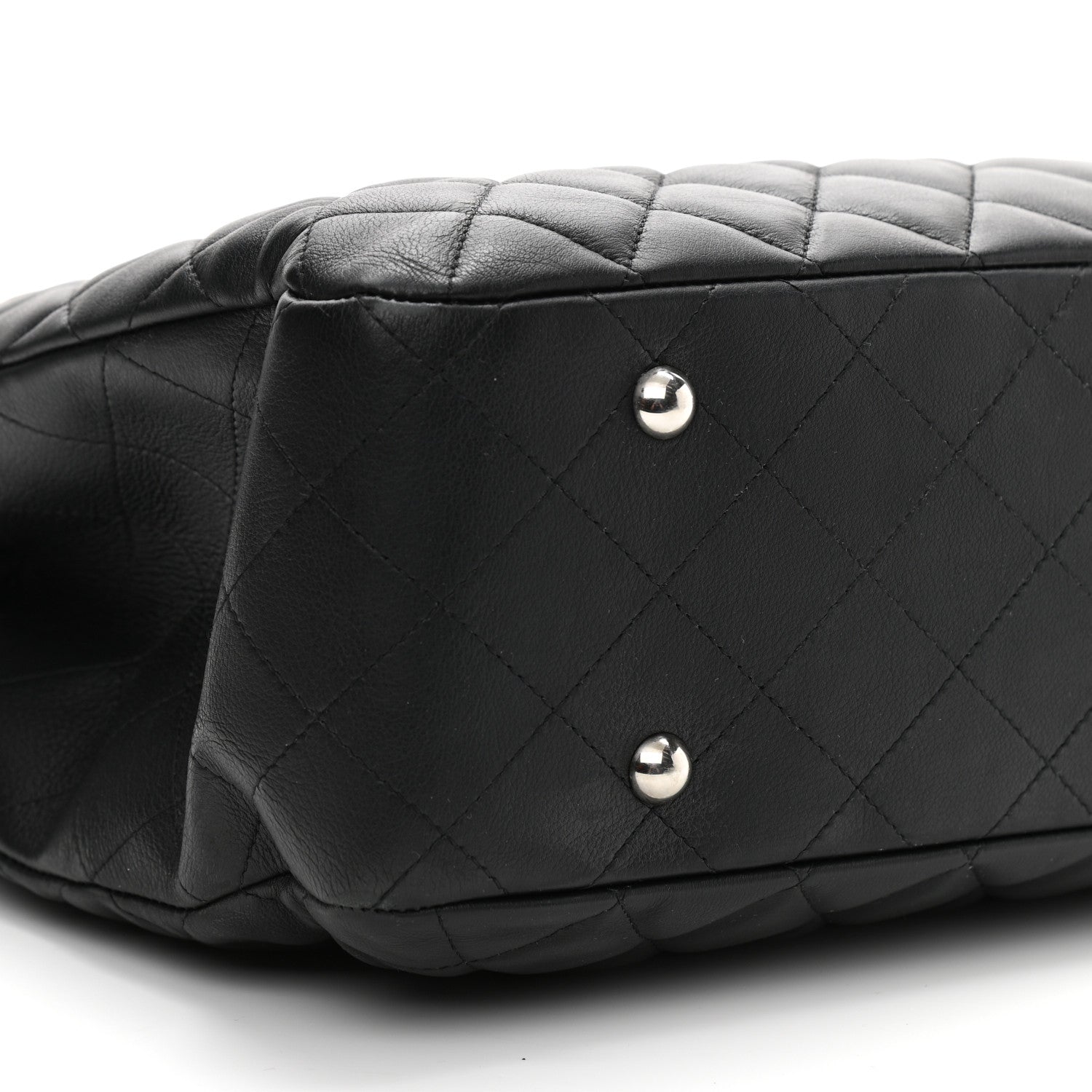 Chanel Calfskin Quilted Large Classic Shopping Tote Black 9 of 11