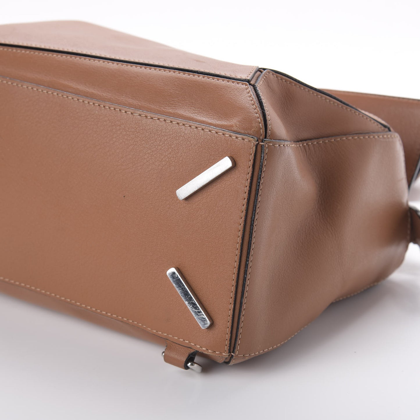 Calfskin Medium Puzzle Bag Tan