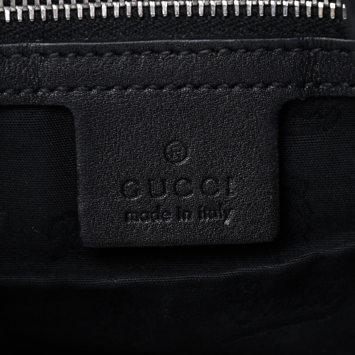 Guccissima Medium GG Twins Hobo Black