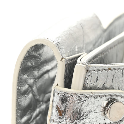 Christian Dior Metallic Calfskin Medium Diorever Flap Silver 13 of 16