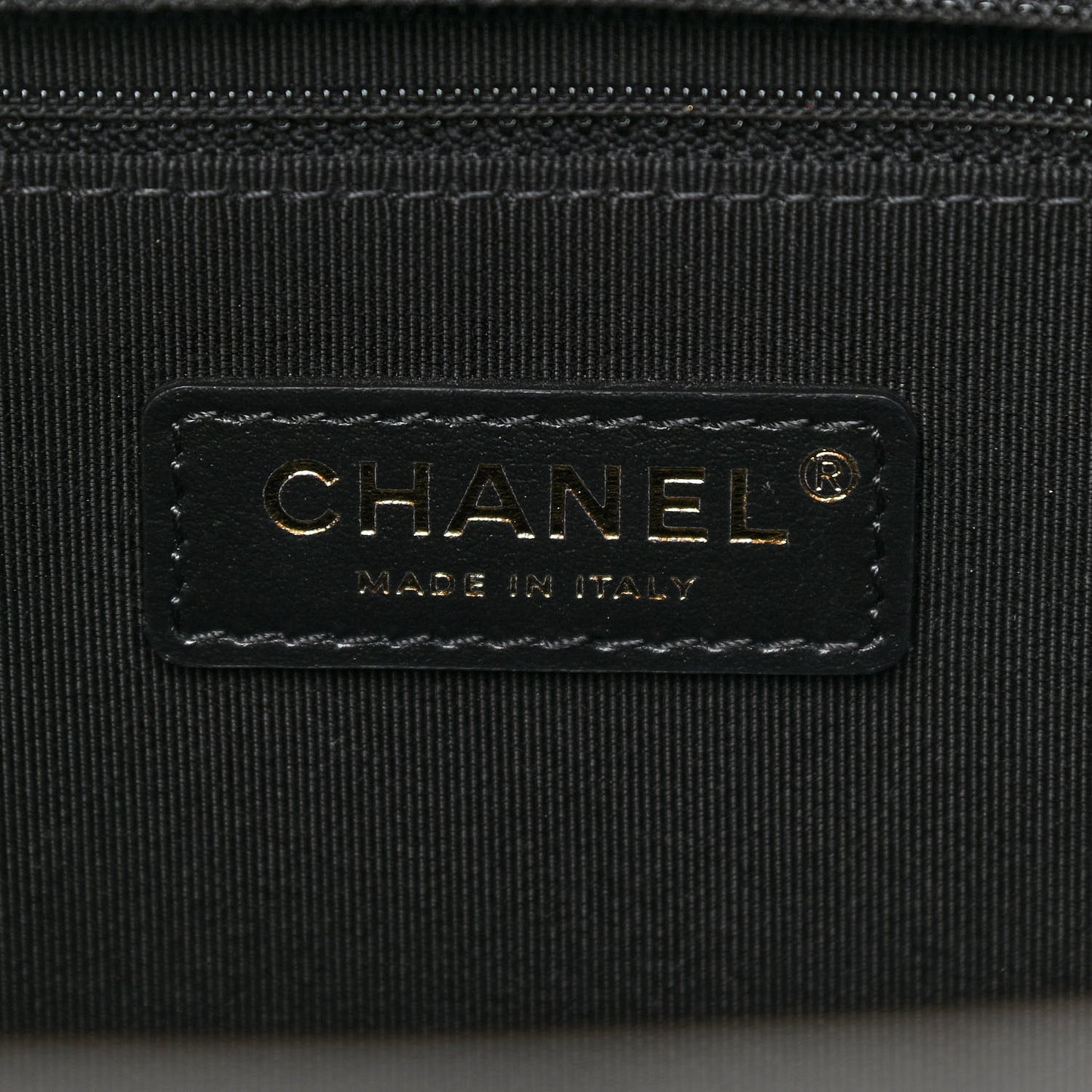 Aged Calfskin Small Charms Deauville Tote Black