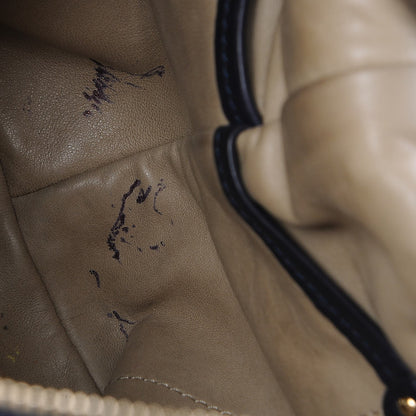 Louis Vuitton Calfskin Sac Louis Bleu 7 of 8
