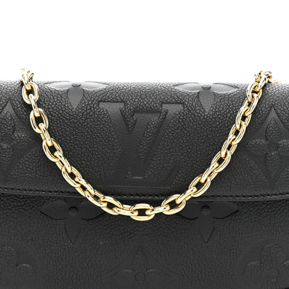 Louis Vuitton Empreinte Monogram Giant Ivy Wallet On Chain Black 7 of 9
