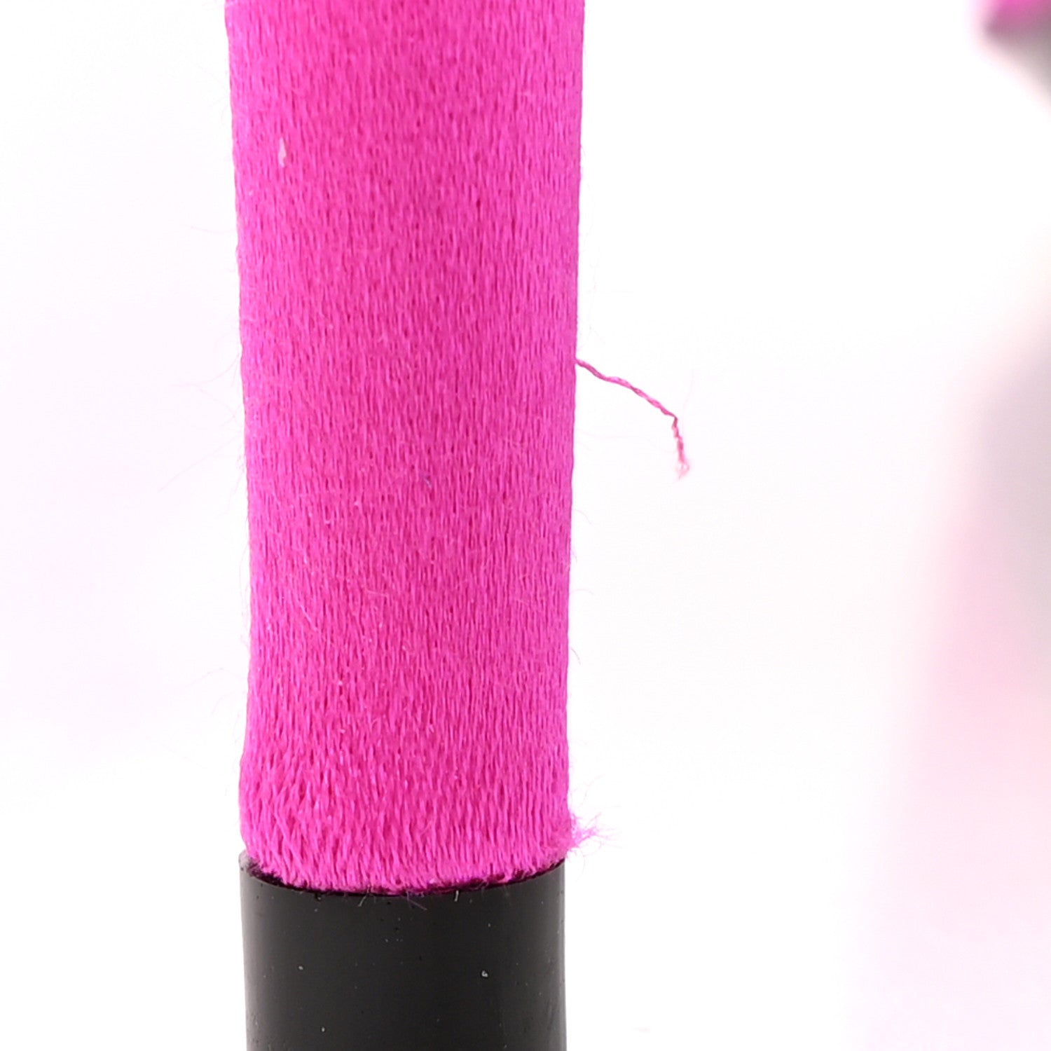 Balenciaga Satin Pointed Toe Knife Slingback Mules 40 Rose Fuchsia 9 of 10
