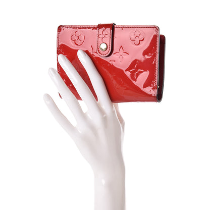 Louis Vuitton Vernis French Purse Wallet Cherry 2 of 6