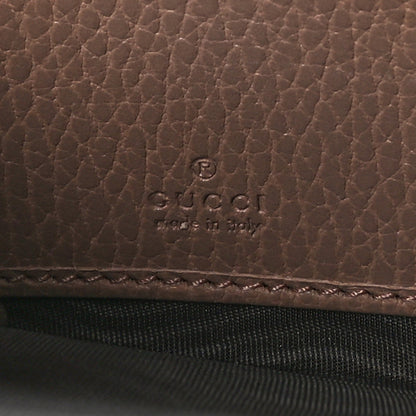Gucci Dollar Calfskin GG Supreme Monogram GG Marmont Zip Around Wallet Porcelain Rose Beige Ebony 6 of 7