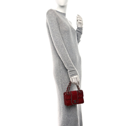 Chanel Patent Mini Madison Flap Red 2 of 11