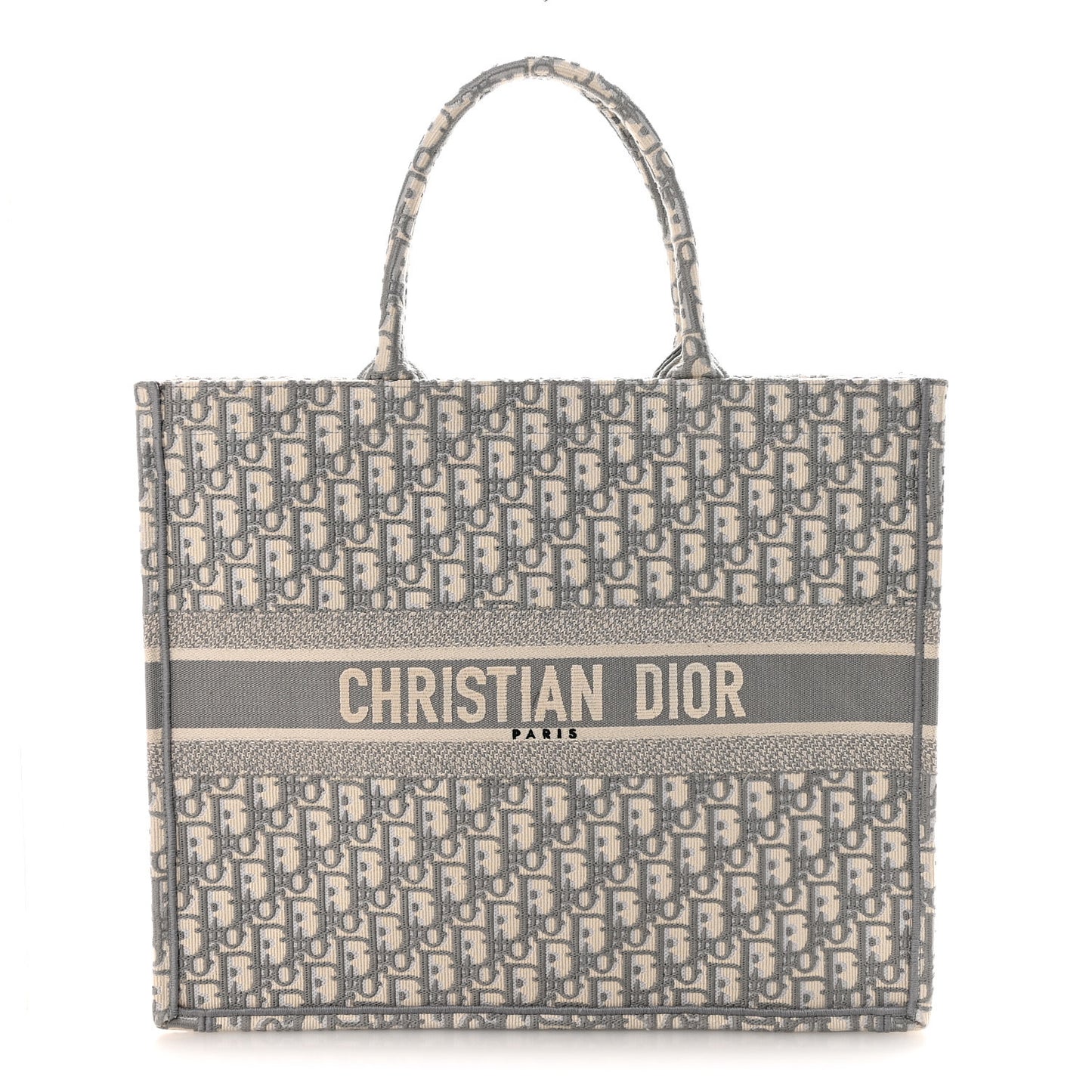 Oblique Large Book Tote Grey