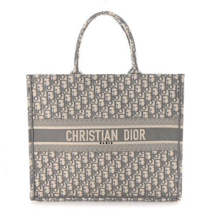 Christian Dior Oblique Large Book Tote Grey 1 of 9