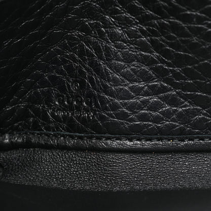 Gucci Pebbled Calfskin Soho Zip Around Wallet Black 6 of 8