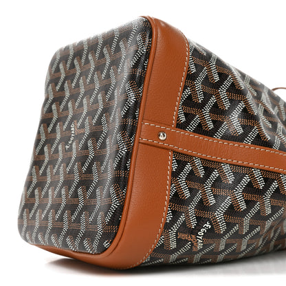 Goyard Goyardine Petit Flot Bucket Bag PM Black Gold 17 of 17