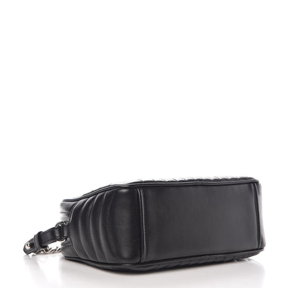 Prada Soft Calfskin Diagramme Crossbody Bag Black 4 of 7