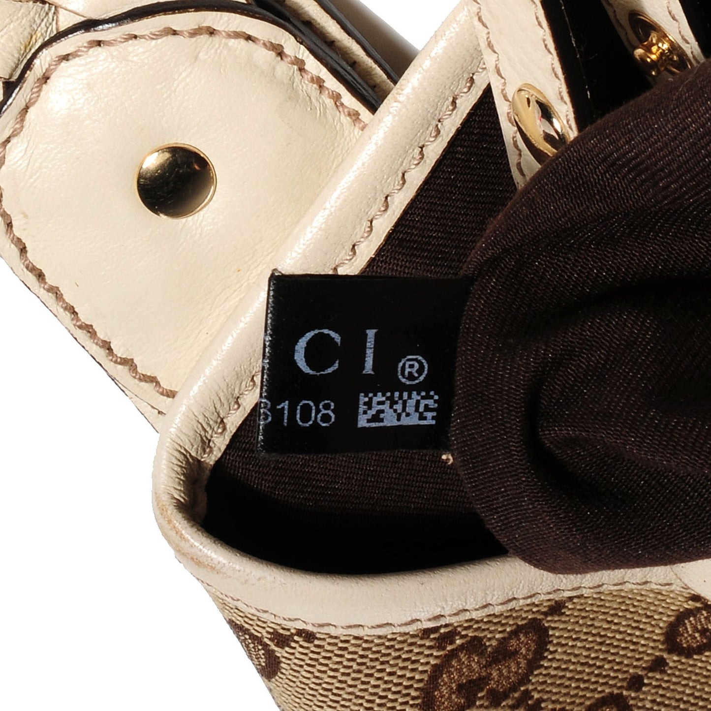 Monogram Small Pelham Shoulder Bag Off White