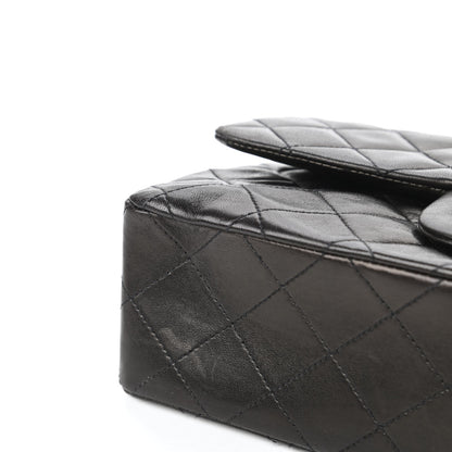 Chanel Lambskin Quilted Small Double Flap Black 11 of 15