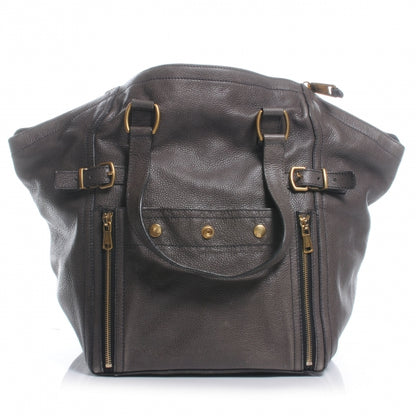 Saint Laurent Medium Downtown Tote Grey 1 of 7