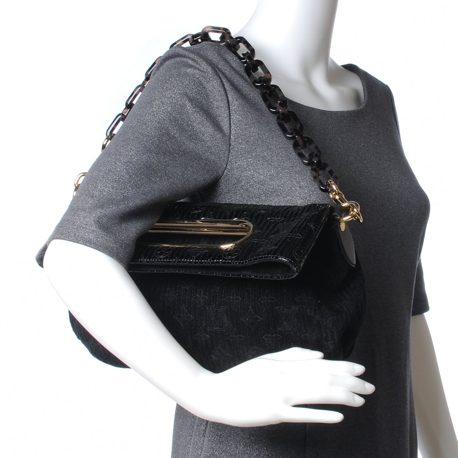 Louis Vuitton Monogram Motard Before Dark Black 2 of 7