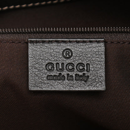 Gucci Monogram Large New Ladies Web Hobo Dark Brown 10 of 20