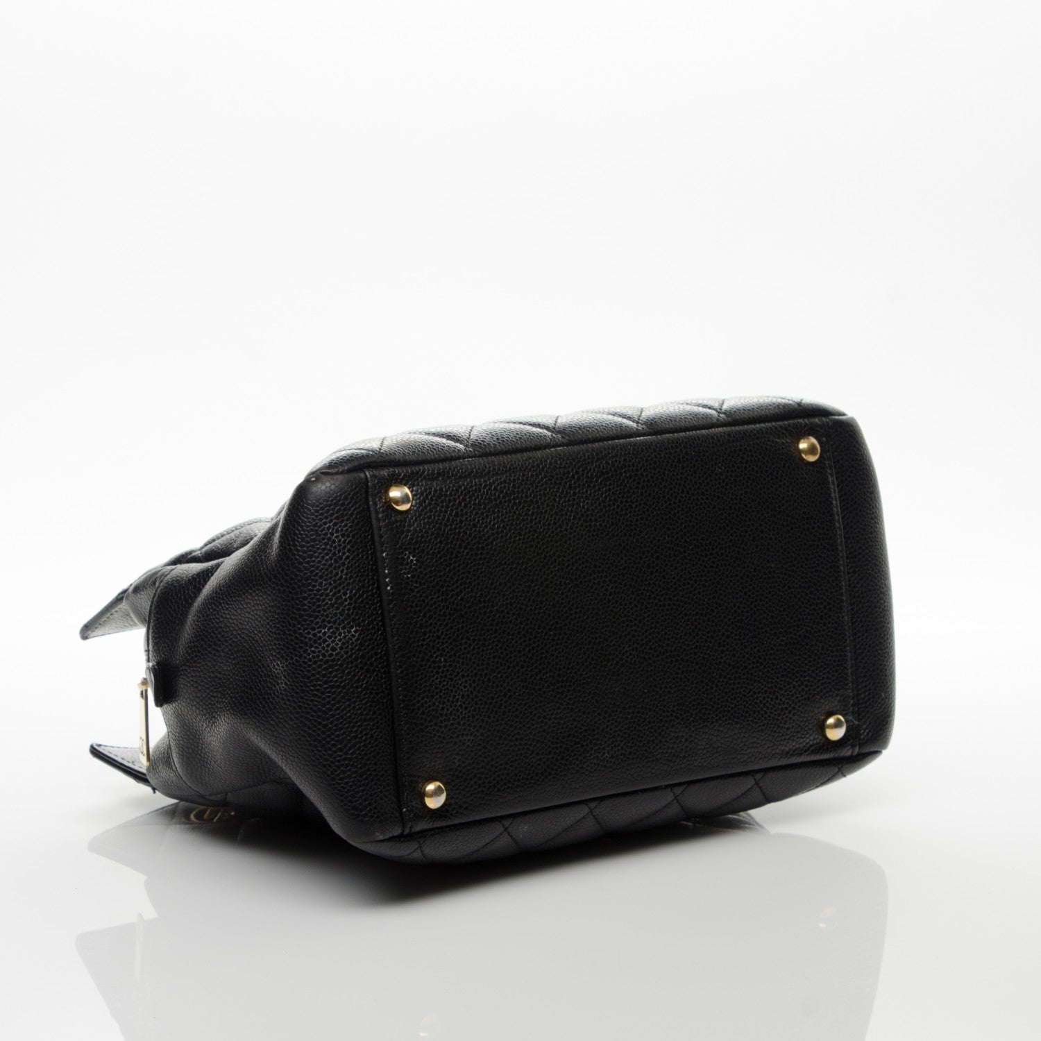 Chanel Caviar Quilted Petit Timeless Tote PTT Black 4 of 10