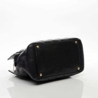 Chanel Caviar Quilted Petit Timeless Tote PTT Black 4 of 10