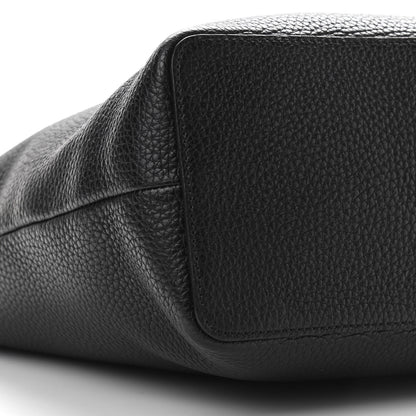 Tom Ford Pebbled Calfskin Zip Shoulder Bag Black 5 of 9