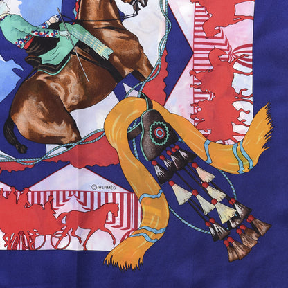 Hermes Silk Feria de Sevilla Shawl 140 3 of 3