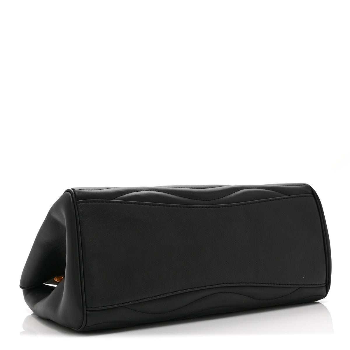 Calfskin New Wave Chain Tote Black