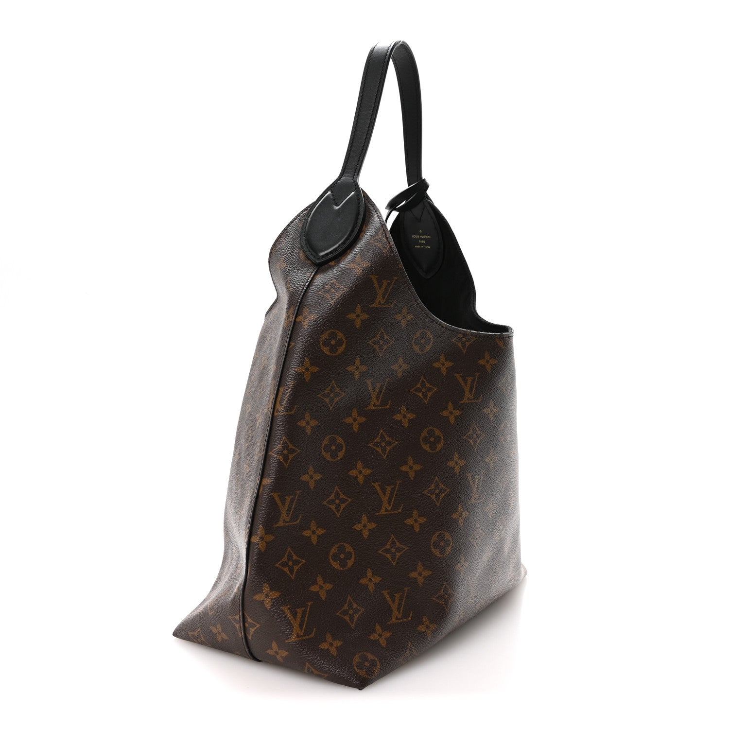 Louis Vuitton Monogram Flower Hobo Black 3 of 11
