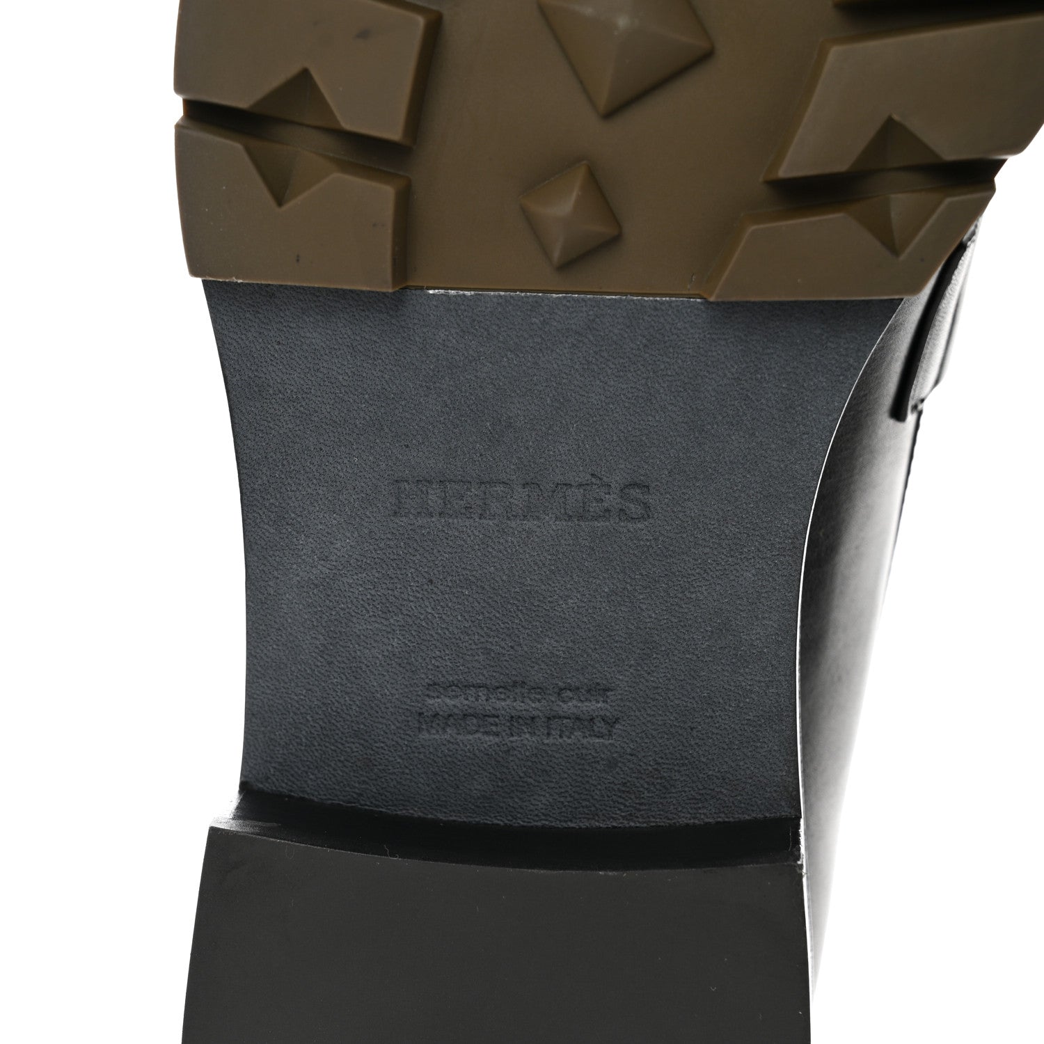 Hermes Calfskin Mens Gregoire Loafers 45 Black 6 of 9