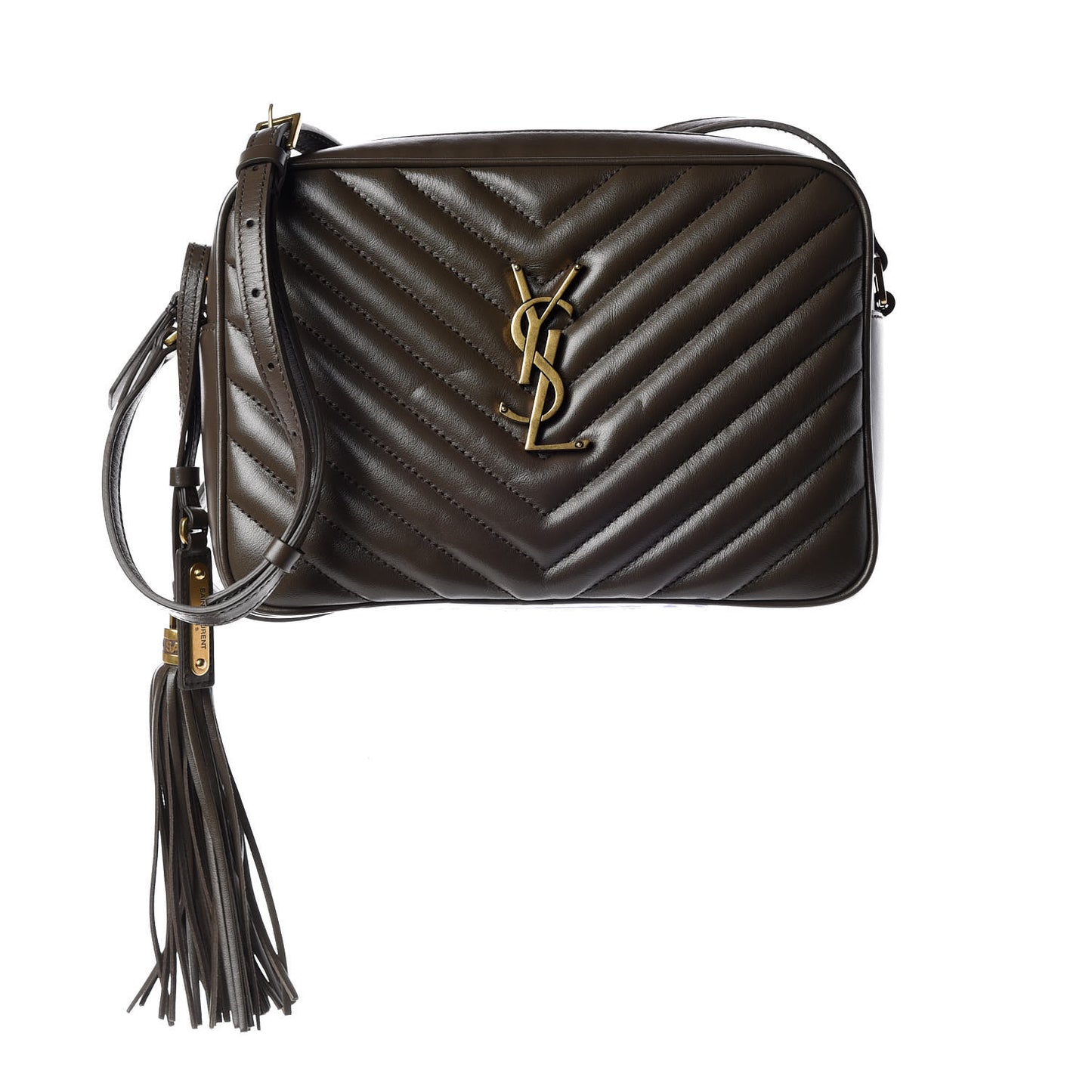 Calfskin Matelasse Monogram Lou Camera Bag Faggio