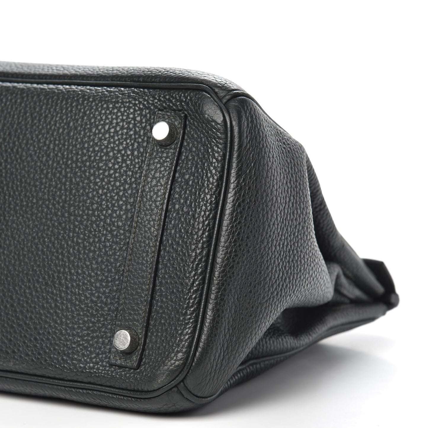 Taurillon Clemence Birkin 30 Vert De Gris