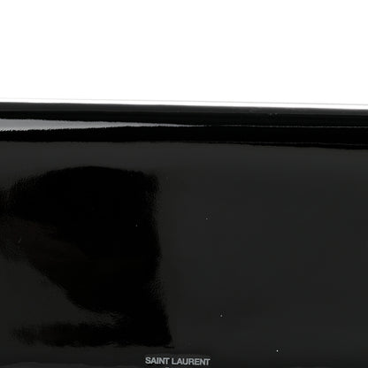 Saint Laurent Patent Calfskin Clutch Black 8 of 11