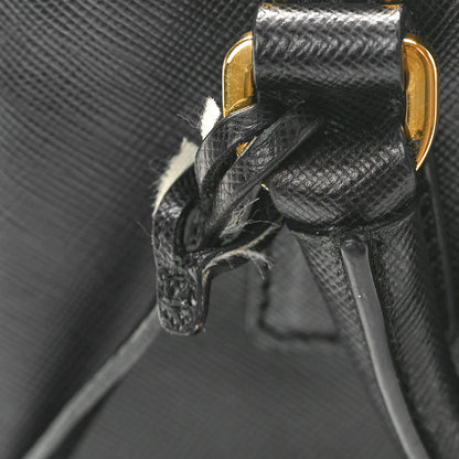 Prada Saffiano Lux Mini Promenade Tote Black 7 of 11
