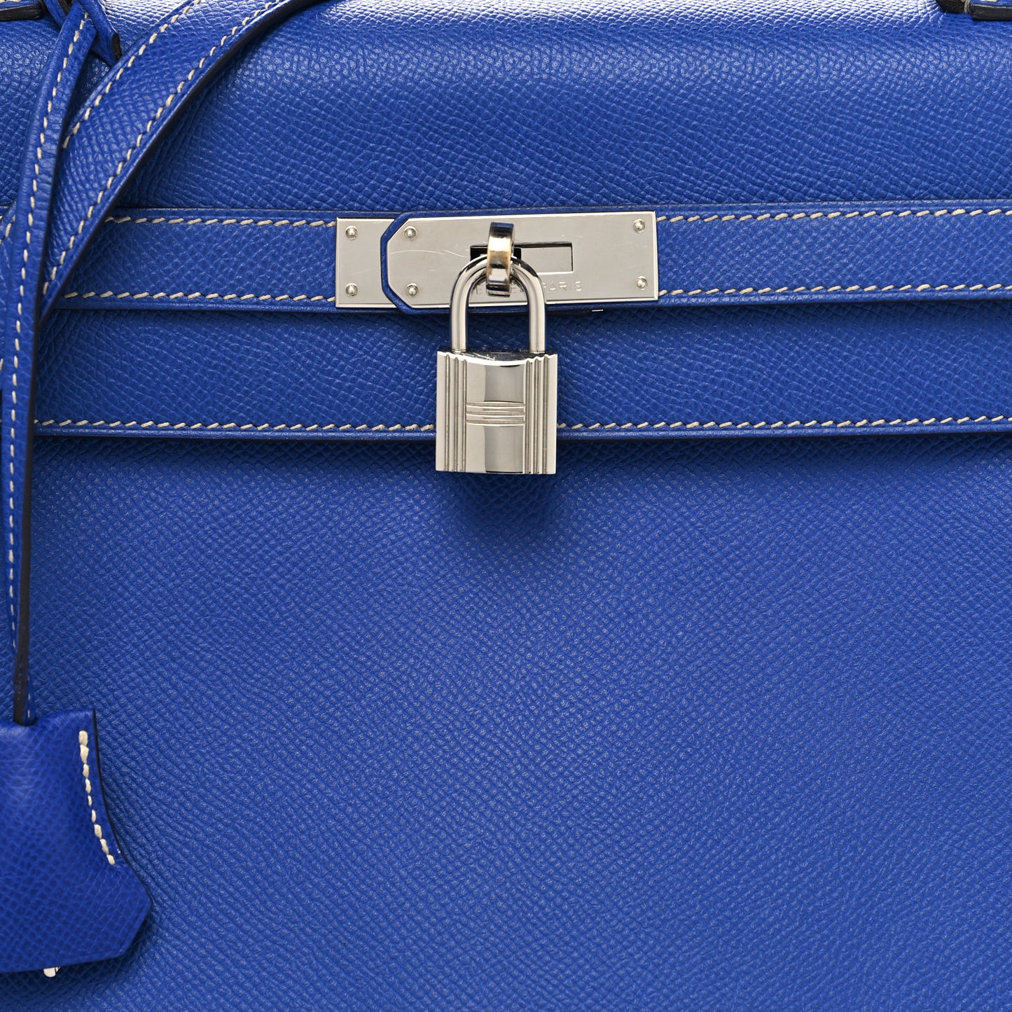 Epsom Candy Kelly Retourne 35 Bleu Electrique Mykonos