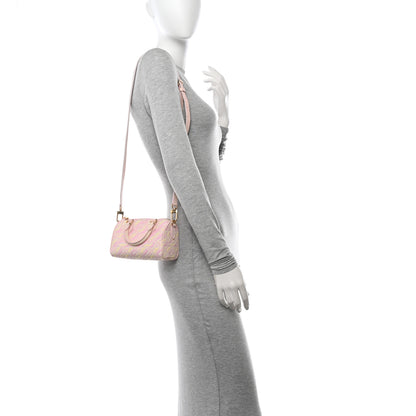 Louis Vuitton Empreinte Monogram Summer Stardust Nano Speedy Pink 2 of 9