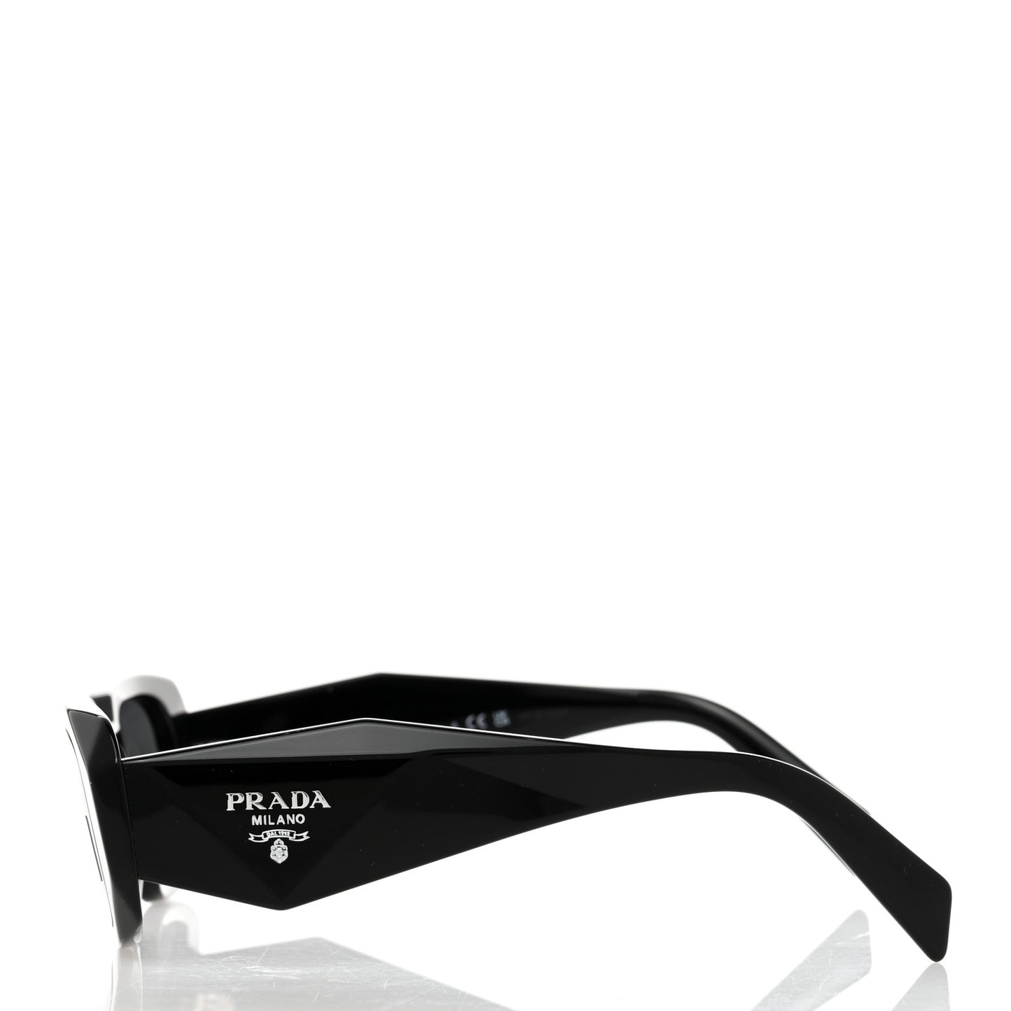 Acetate Symbole Sunglasses SPR 17W Black