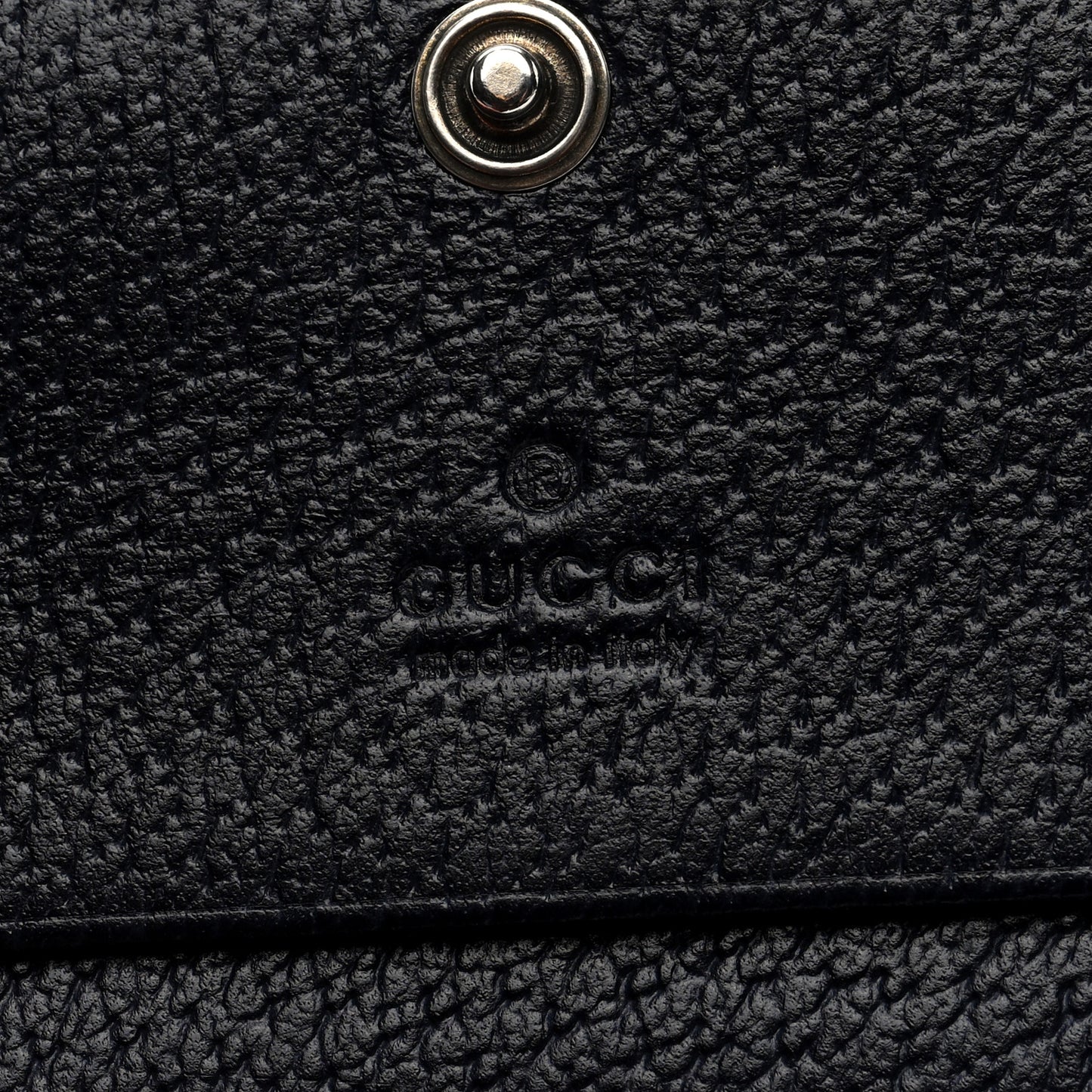 GG Supreme Monogram Textured Dollar Calfskin Web Ophidia Card Case Beige Blue